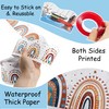 MIIIM Boho Classroom Decor Border, Both Sides Printed Boho Rainbow