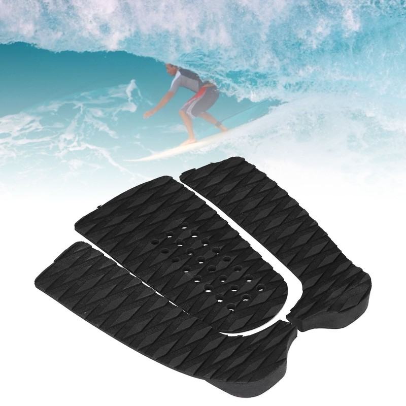 3pcs EVA Surfboard Deck Traction Pads AntiSkid Surf Deck Pad