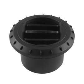 Hoite 75mm Diesel Heater Duct Hose Pipe Air Vent Outlet Rotatable Opening Auxiliary Heater Black Plastic with 360 Degree Rotation