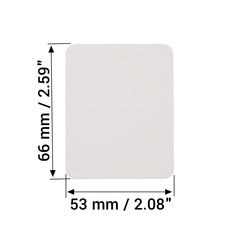 SKIR'CO (20 pcs) Plastic Flat Shims 1.5 mm, Frame Spacers