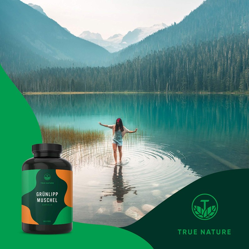 True Nature® Green-lipped Mussel 360 Capsules 500 mg