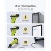 Inateck Barcode Reader, Wireless, Bluetooth, USB, Wireless, Cord, Dimensional, Japanese