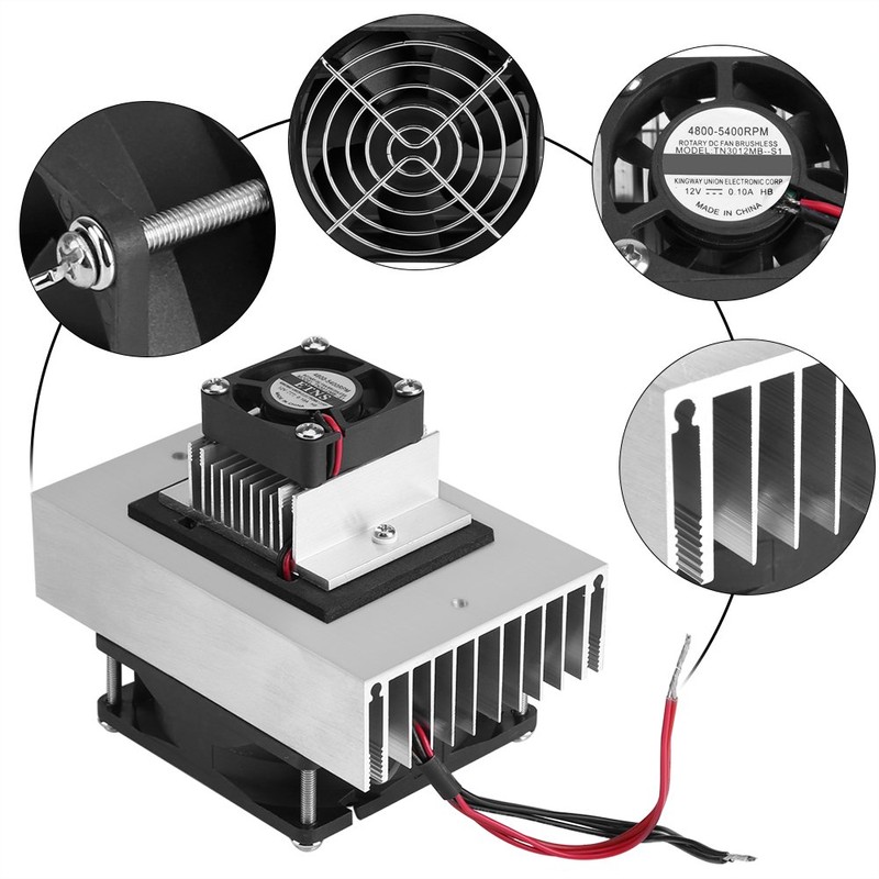 DC 12V Heatsink Semiconductor Cooling Cooling System Mini Air Conditioner
