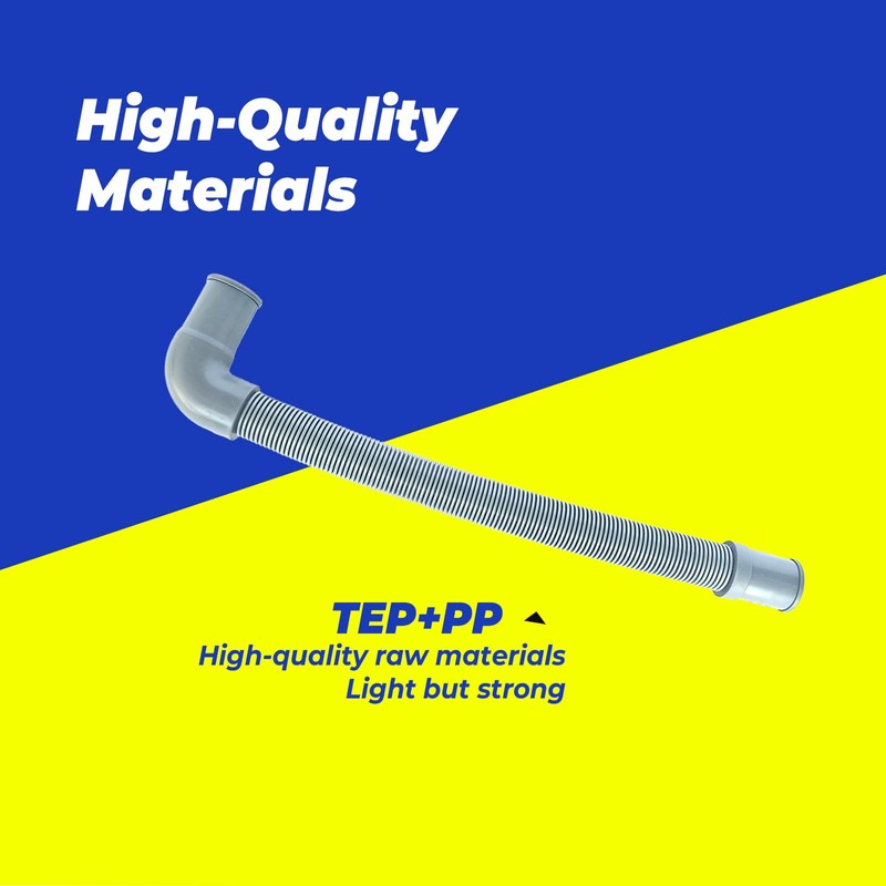 Dishwasher Drain Hose for Midea, 12.2 x 1.1 x 2.8