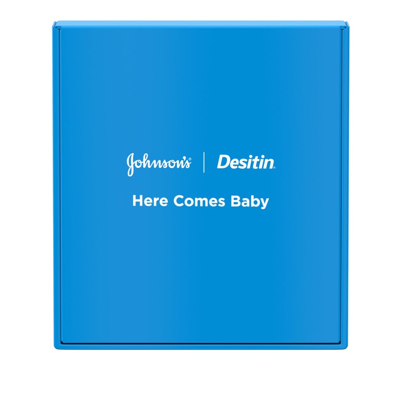 Johnson's Baby Here Comes Baby Gift Set, Baby Essentials for