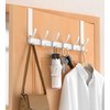 CHAUNCEY HOME Over The Door Hooks Hanger with Extended Arms,