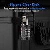 SURE LOCK TSA Accepted Heavy Duty Big Combination Luggage Padlock