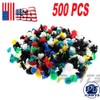 Replacement Parts for 500 x Auto Car Mixed Fastener Clip