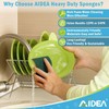 AIDEA Sponges Kitchen, 50 Pack Heavy Duty Dish Sponge, Cleaning