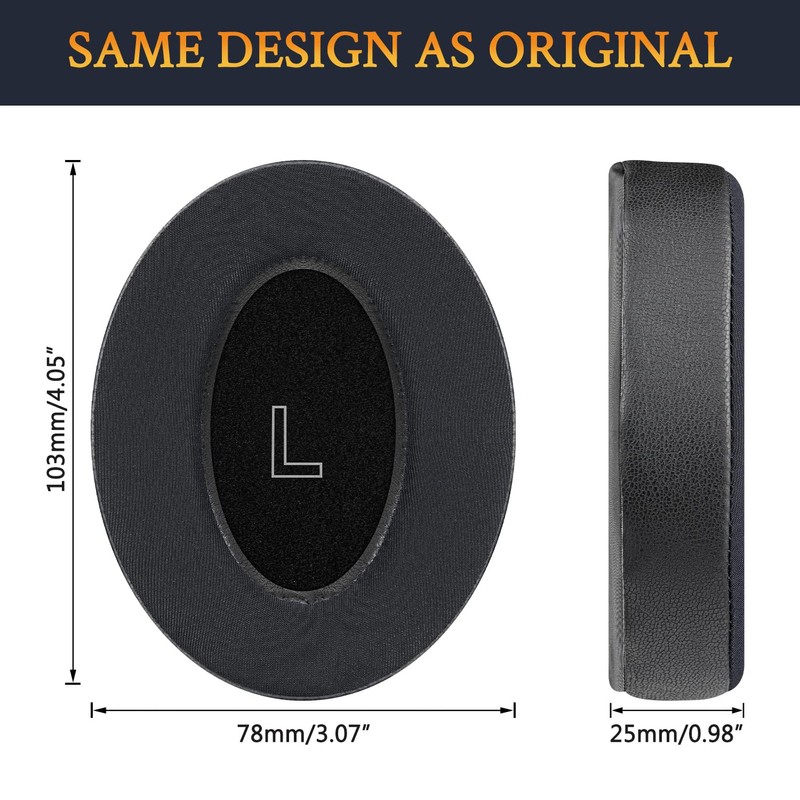 SOULWIT Cooling Gel Replacement Ear Pads for Bose A30 Aviation