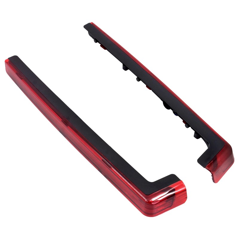 HCMOTORKU Accent Side Panel LED Light w/ Red Lens For