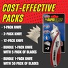 Rapid Edge Quick-Change Utility Knife, Heavy-duty Razor Knife with String