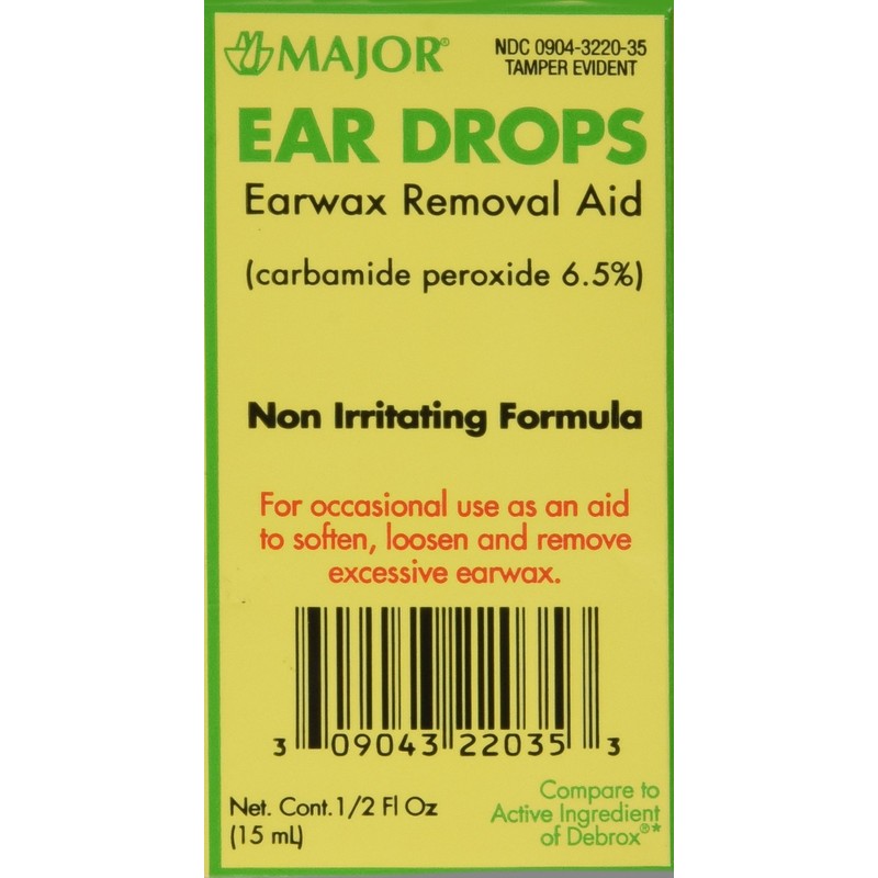 Ear Drops Earwax Removal Aid -- 0.5 fl oz By
