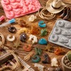 2 Pack Cowboy Chocolate Molds Silicone with Dropper,Western Theme Candy