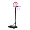 Soozier Outdoor Basketball Hoop System Stand Goal for Kids Youth,