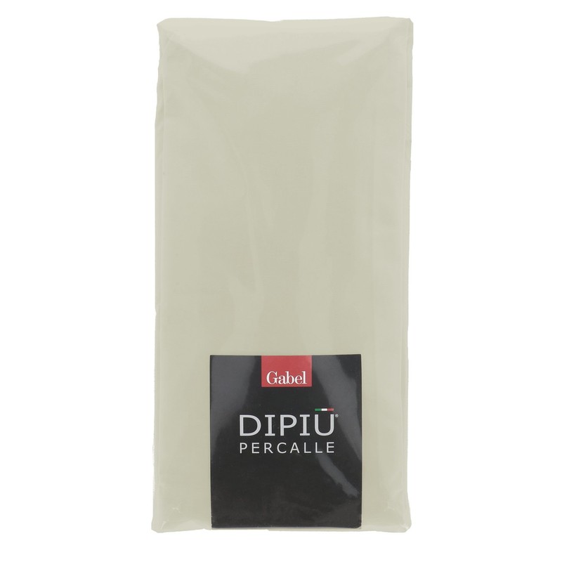 Gabel DiPiù Colore e Benessere Bottom Sheet, Percale 200x175x0.3 cm
