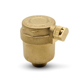 DOJA Barcelona Automatic Quick Bleeder Side Outlet 1/2 Inch Brass Automatic Bleed Valve Automatic Bleeder for Heating Automatic