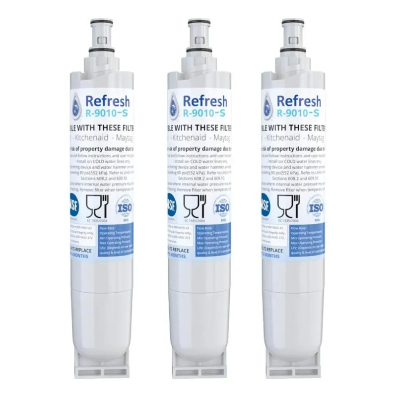 Filtro Agua Heladera Refresh Pack X3 R-9010