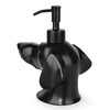 NEWHENGS Dachshund Dog Shaped Soap/Lotion/Hand Sanitizer Ceramic Stainless Steel Pump