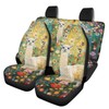Finagallathe Cute Llama Car Seat Covers Full Set for SUV