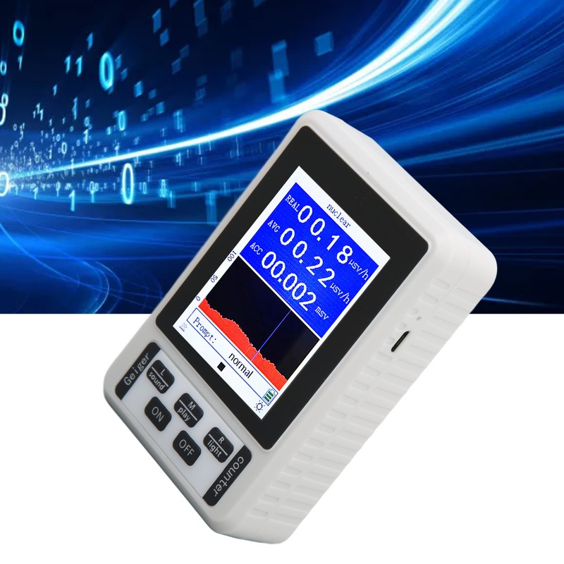 Nuclear Radiation Detector Geiger Counter X β γ Rays Tester
