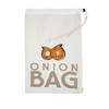 KitchenCraft Onion Bag, Canvas, Beige, 26 x 38 cm