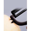 JBBERTH Peeler Unique Ceramic Peeler,Black