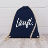 Shirtracer - Gym Bag Backpack - Sayings - Läuft -