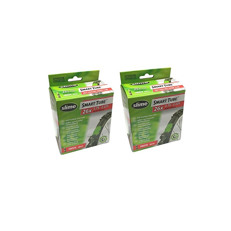 Slime Smart Tube Self Healing 26" x 1.75-2.125 Presta Inner