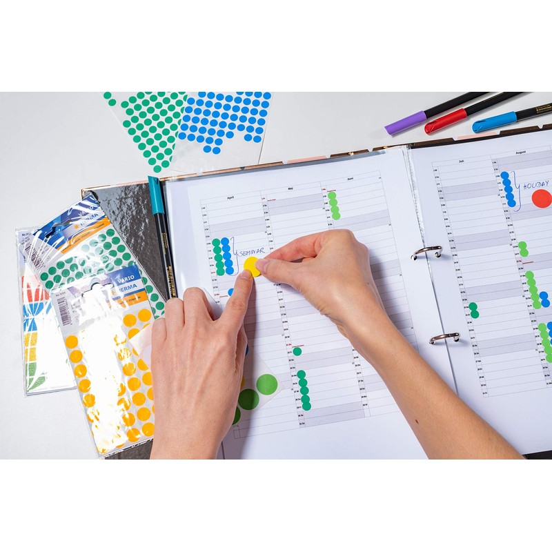 Herma Multi-Purpose Labels / Coloured Dots Ø 8 mm