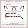 FEIVSN High Magnification Reading Glasses for Men Women with Strong