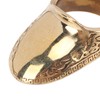 Archery Thumb Rings Good Protection Engraving Pattern Brass Finger Protector