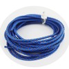 Glory Qin 5 Yards Round Folding Bolo Braided Genuine Leather