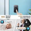 Wireless Doorbell Plug in Door Chimes & Bells 1200 feet