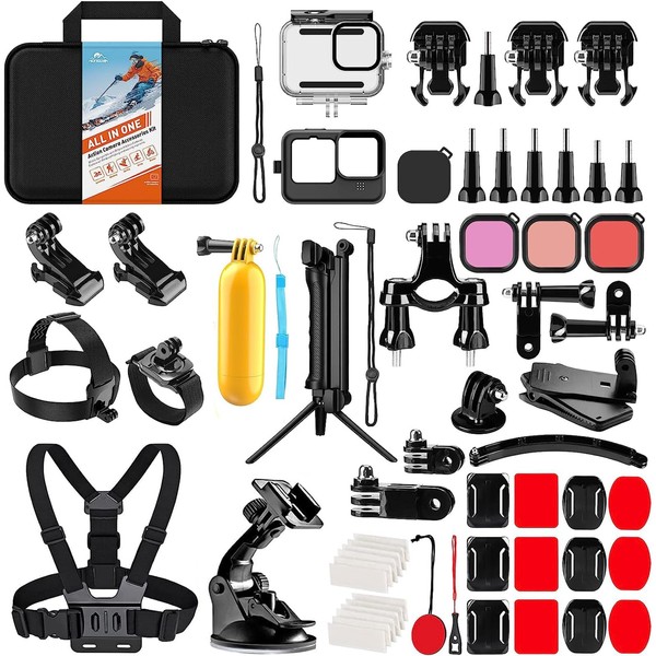 HONGDAK Action Camera Accessories Kit for GoPro Hero 13 12