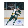 Brian Bellows Signed Minnesota Hockey Vintage 8x10 Photo
