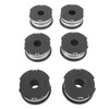 6pcs Weeder Replacement Spool 38.6ft 0.06in String Trimmer Replacement Spool