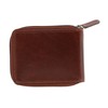 Mancini Boulder Leather RFID Secure Zippered Wallet with Removable Passcase,