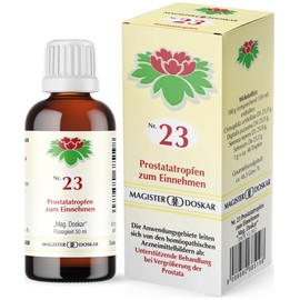 MAGISTER DOSKAR Tropfen Nr. 23 - Homöopathische Prostatatropfen, 50 ml