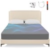 OneAmg Grounding Bed Sheet King Size, 95% Organic Cotton &