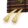KOMBIUDA 2pcs Nail Set Halloween Cosplay Accessories Nail Ring Tip