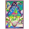 Scorpio Posters Wonderland - Flocked - Blacklight Poster - 23"