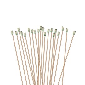 20pcs Pre-Wired Micro 0.1mm Copper Wired SMD LED 0603 C0603R-20