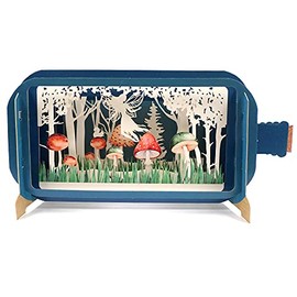 Message in A Bottle Fairy Land Pop Up Birthday Greeting Card by Alljoy Cards MIB049