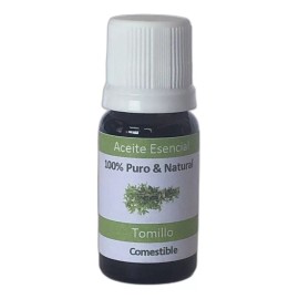 Naturaly Aceite Esencial Tomillo 100% Puro Natural Comestible  10ml