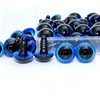 100Pcs Safety Eyes and Secure Washers - Thalinfayi 15mm Blue