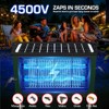 Solar Bug Zapper Outdoor with Dual Solar Panels, PhatroyYee 4500V