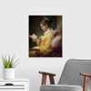 CANVAS ON DEMAND Young Girl Reading, c.1776 Wall Decal, Artwork
