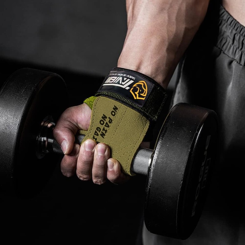 TAVIEW Premium Weight Lifting Wrist Hooks Straps for Maximum Grip
