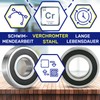 Ball Bearing 6306 2RS for the Engine with Size 30